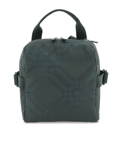 Jacquard Check-In Crossbody Bag