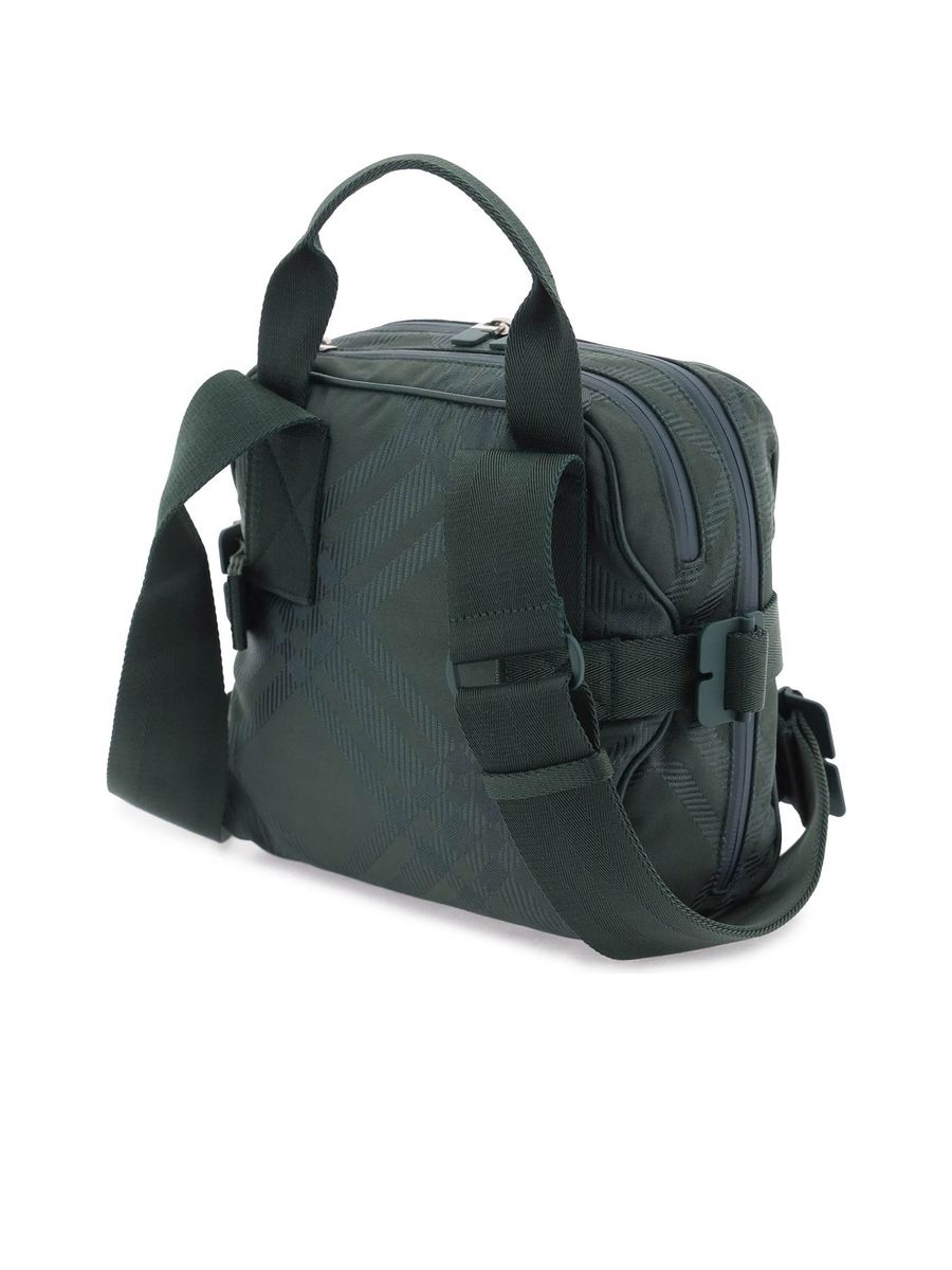 Jacquard Check-In Crossbody Bag