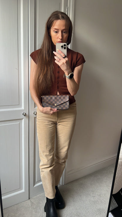 Louis Vuitton Felicie Pochette Damier Ebene (RRP £1110)