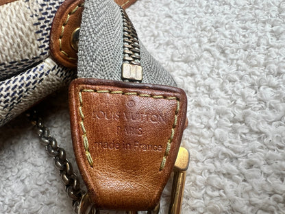 Louis Vuitton Eva Clutch Damier Azur