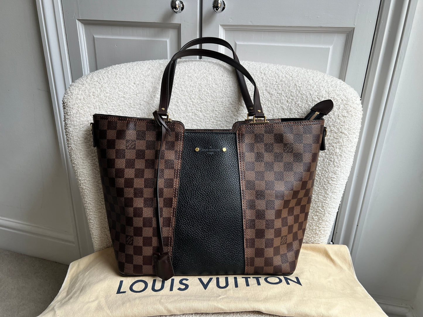 Louis Vuitton Jersey Bag Damier Ebene