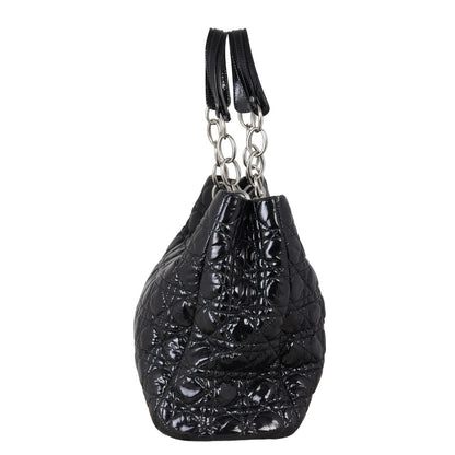 Dior Lady Dior Soft Tote Large Patent