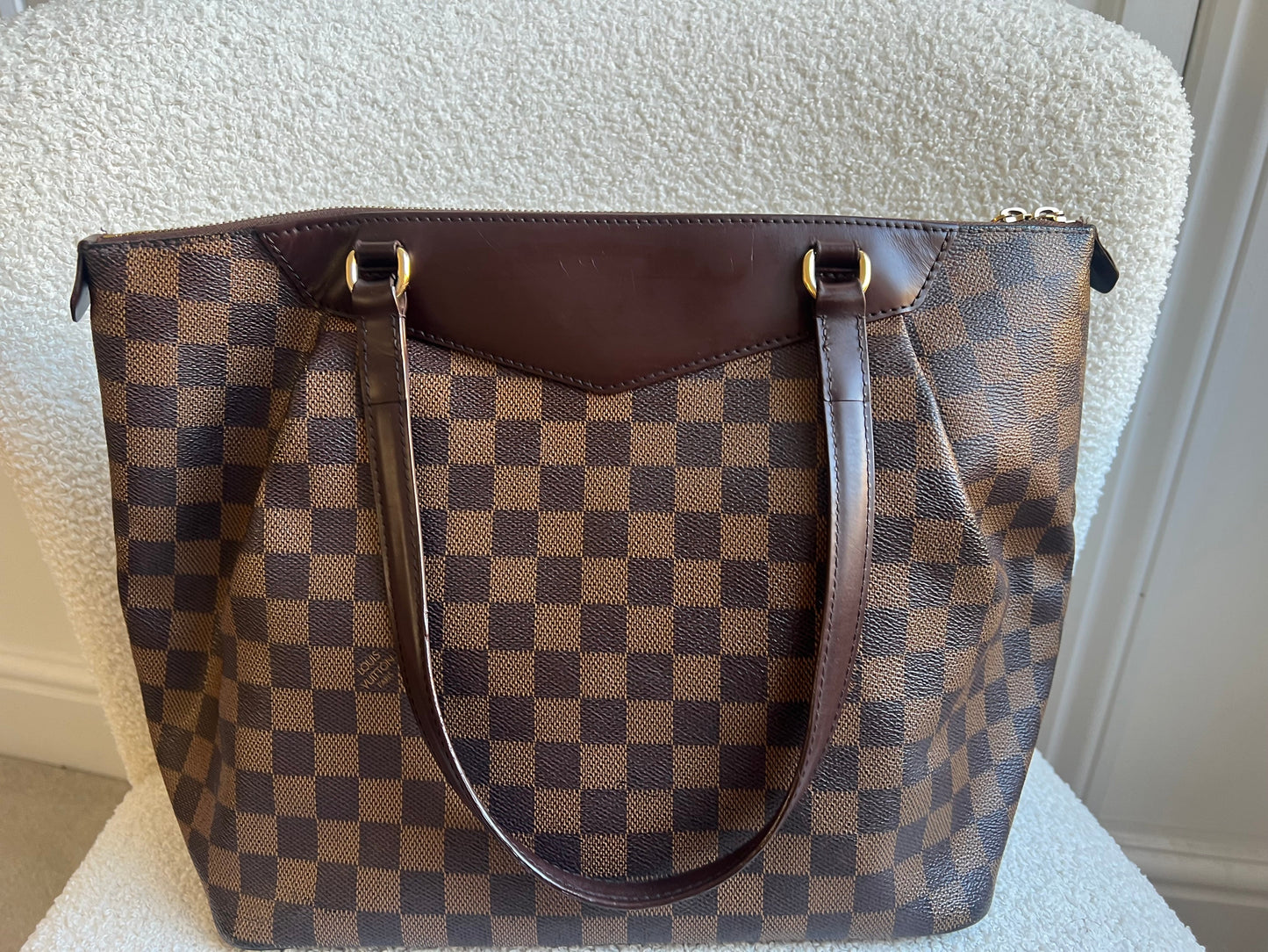 Louis Vuitton Westminster MM Tote Damier Ebene