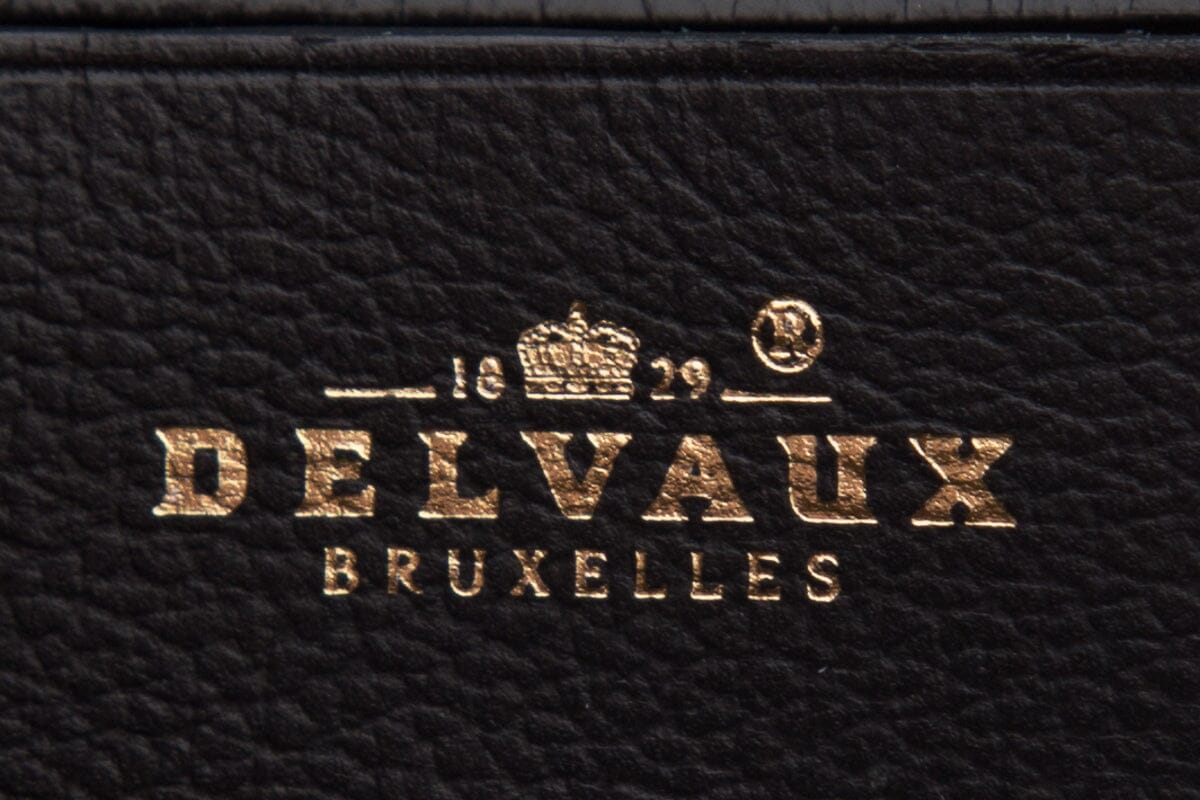 Delvaux Black Leather Crossbody