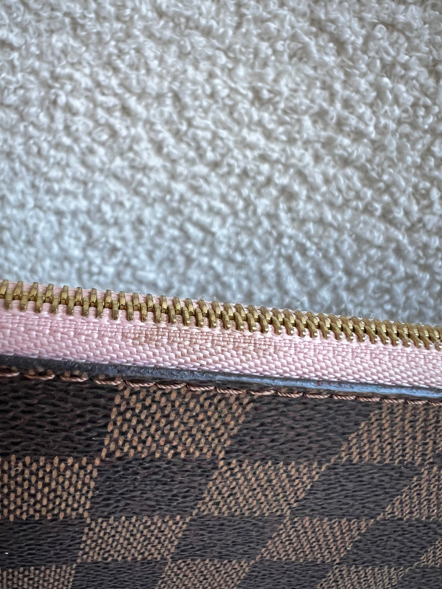 Louis Vuitton Pouch (from Neverfull) in Damier Ebene