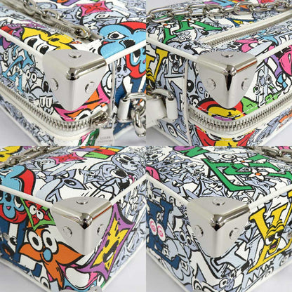Louis Vuitton M82008 Monogram Comic 2023 Supreme Summer  Collection Crossbody White Multicolor Chain Leather Mens