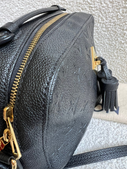 Louis Vuitton Saintonge Black Empreinte