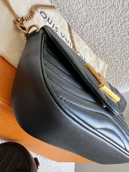 Louis Vuitton Black New Wave Multi Pochette (RRP £2070)