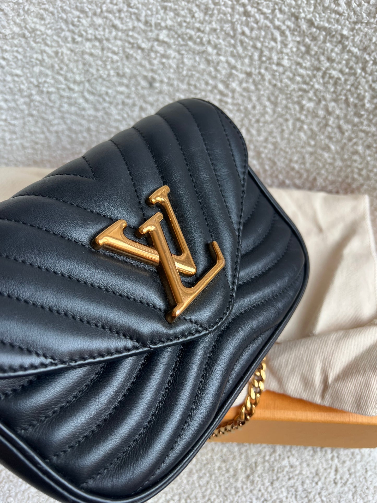 Louis Vuitton Black New Wave Multi Pochette (RRP £2070)