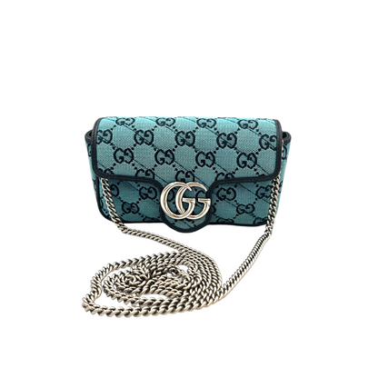 Gucci GG Marmont Crossbody Bag Super Mini Black