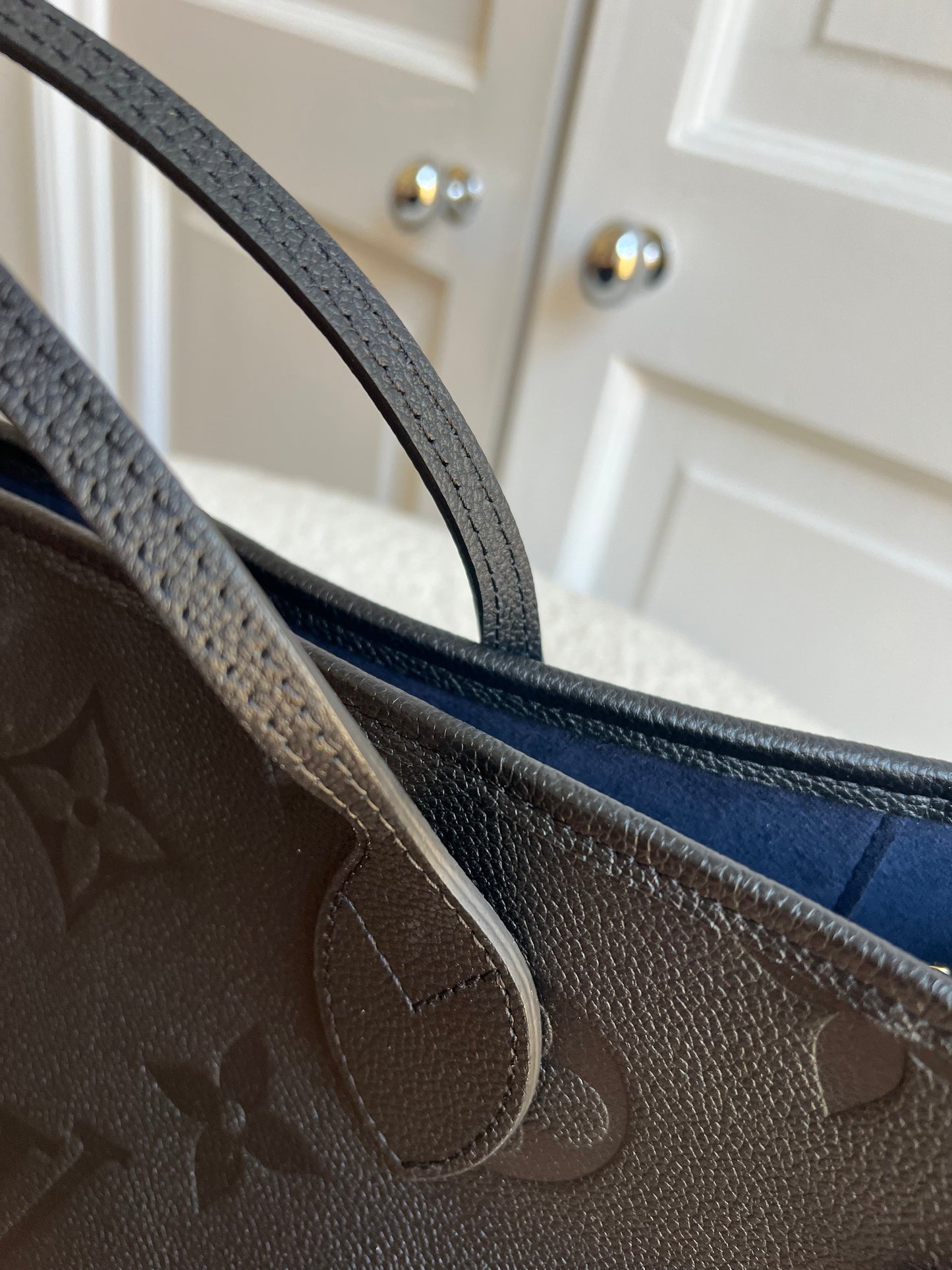 Louis Vuitton Neverfull MM Black Empreinte (RRP £2,010)