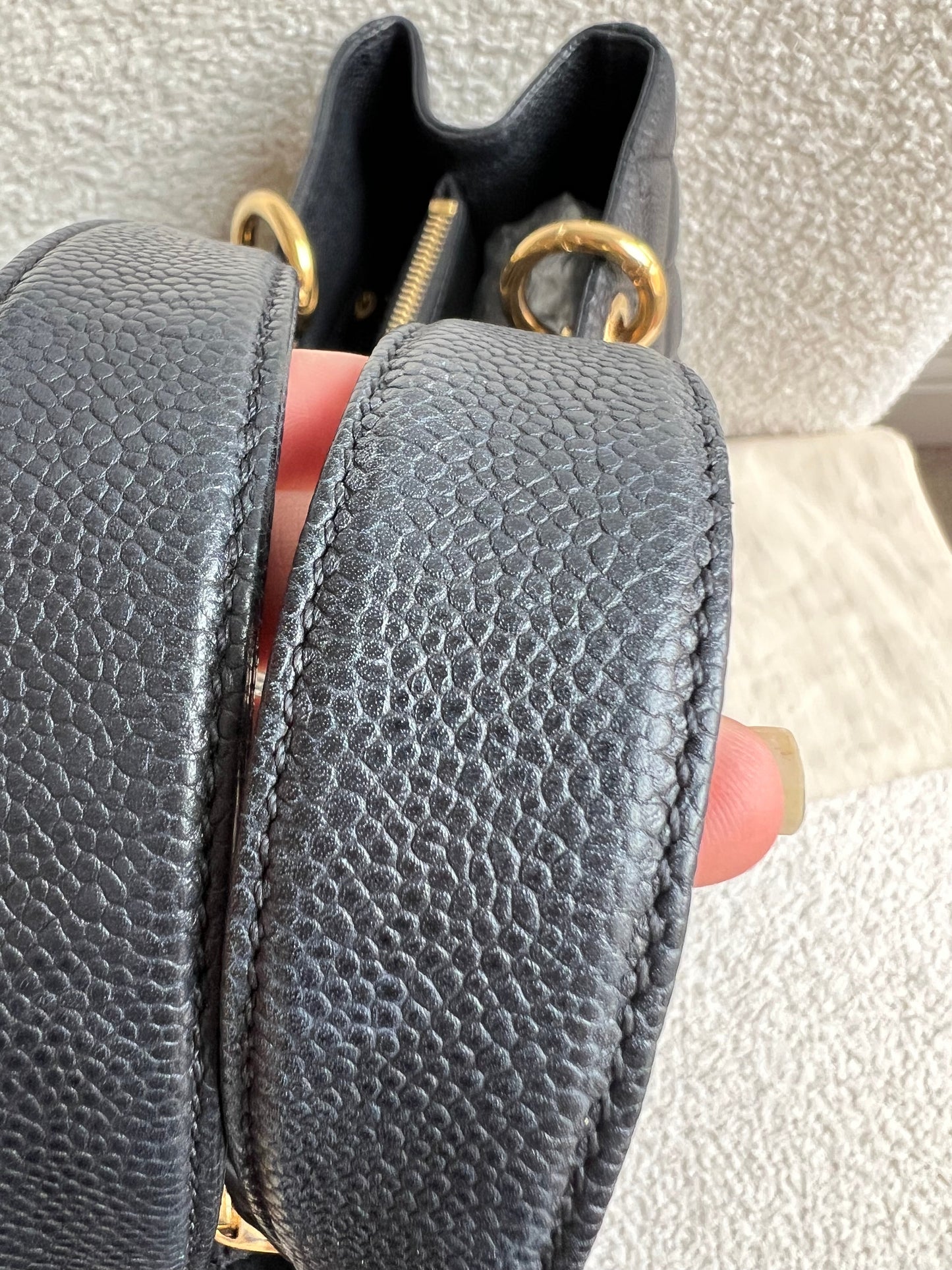 Chanel Black Caviar Grand Shopper Tote Gold Hardware (GST)