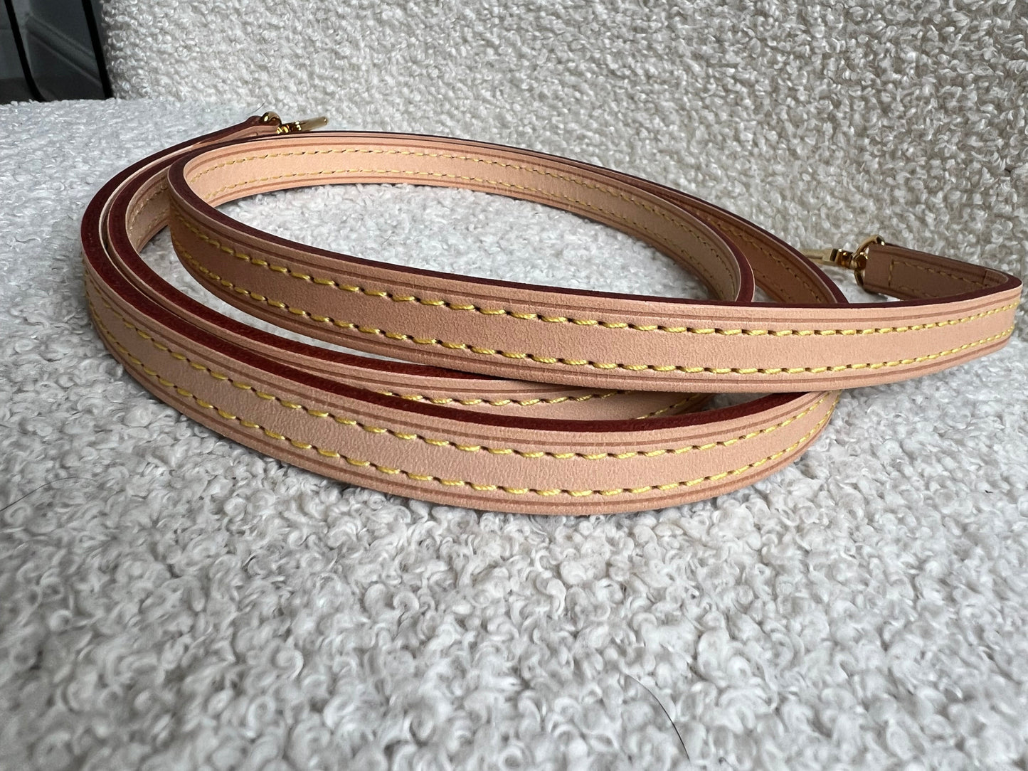 Louis Vuitton Natural Leather Shoulder Strap