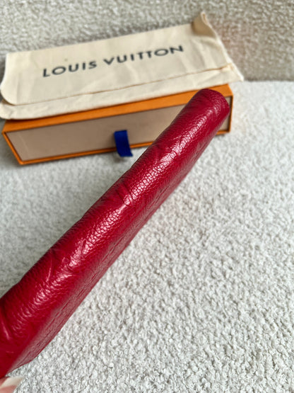Louis Vuitton Zippy Wallet in Red Empreinte (RRP £740)
