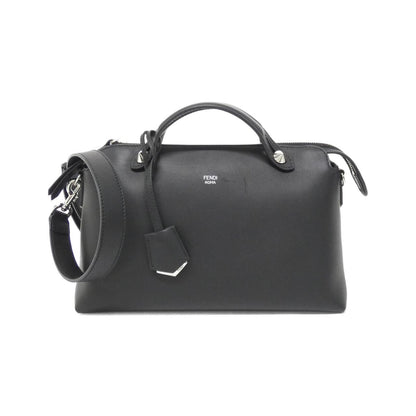 Fendi By The Way Leather Red Handbag Red