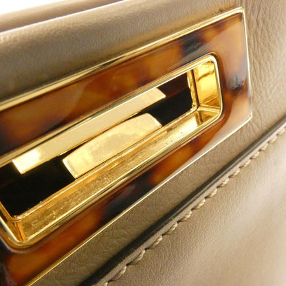 Fendi Peekaboo Leather Red Handbag Style 10