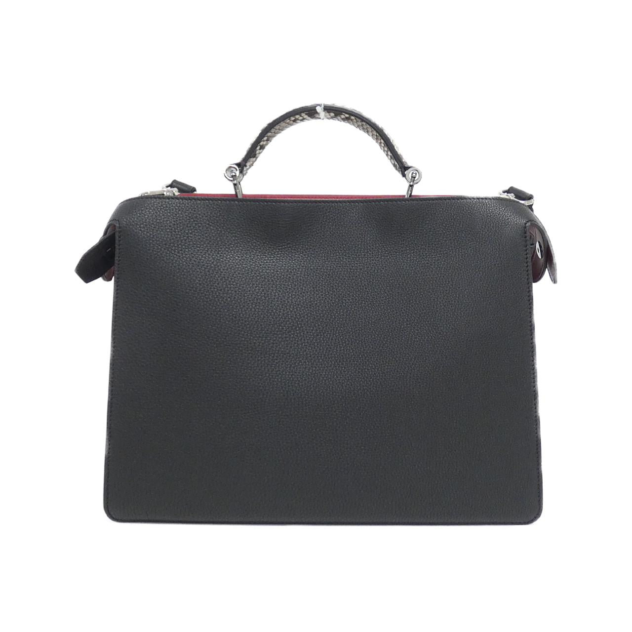 Fendi Luxury Canvas Red Handbag Style 8