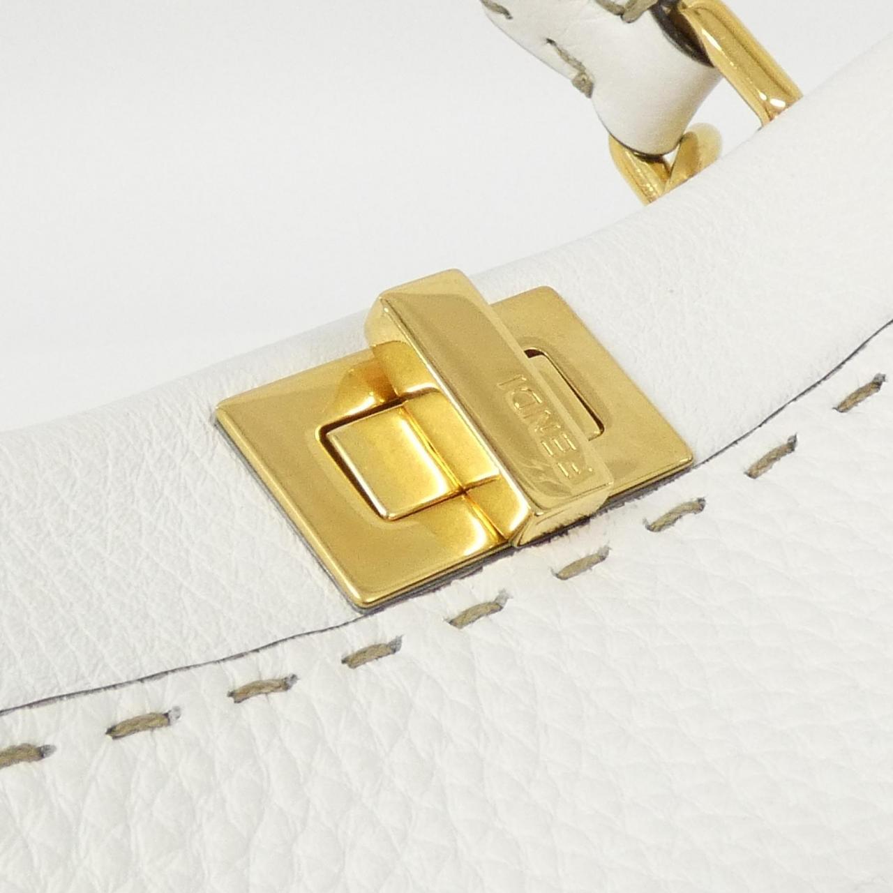 Fendi Mini Calfskin Red Backpack