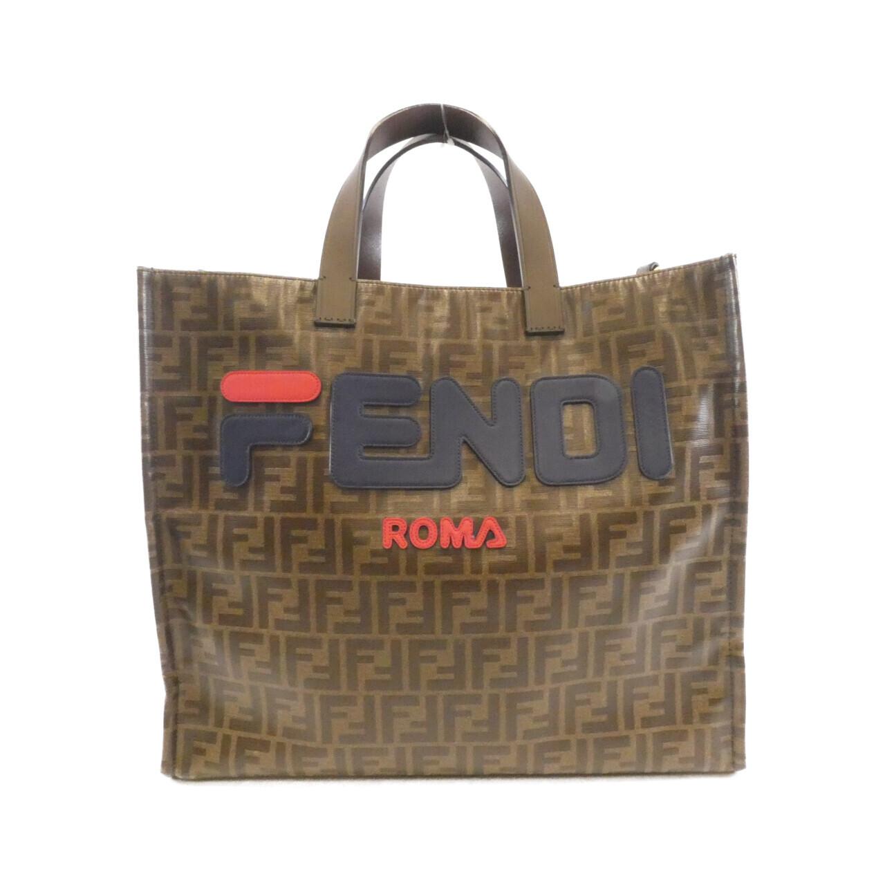 Fendi Luxury Canvas Red Handbag Style 10