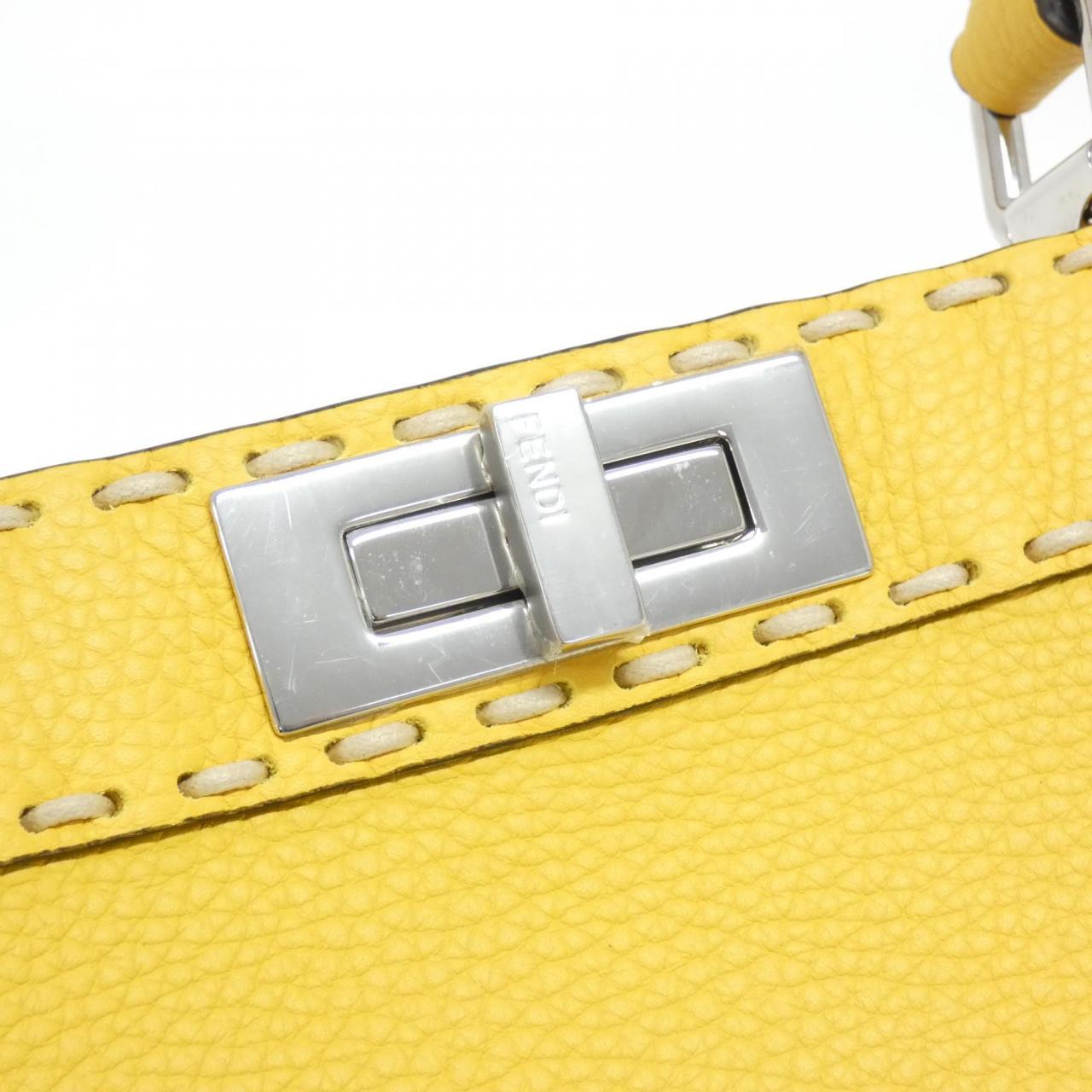 Fendi Luxury Canvas Red Handbag Style 26