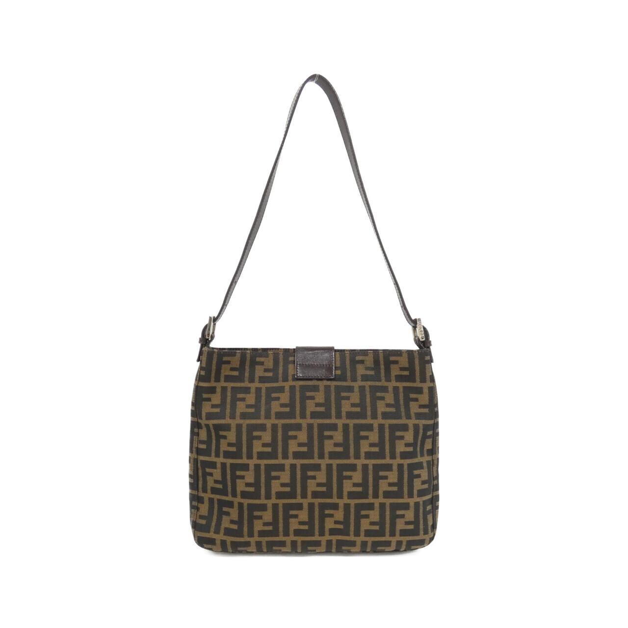 Fendi Fila Collaboration Zucca Coated Canvas 2Way Bag