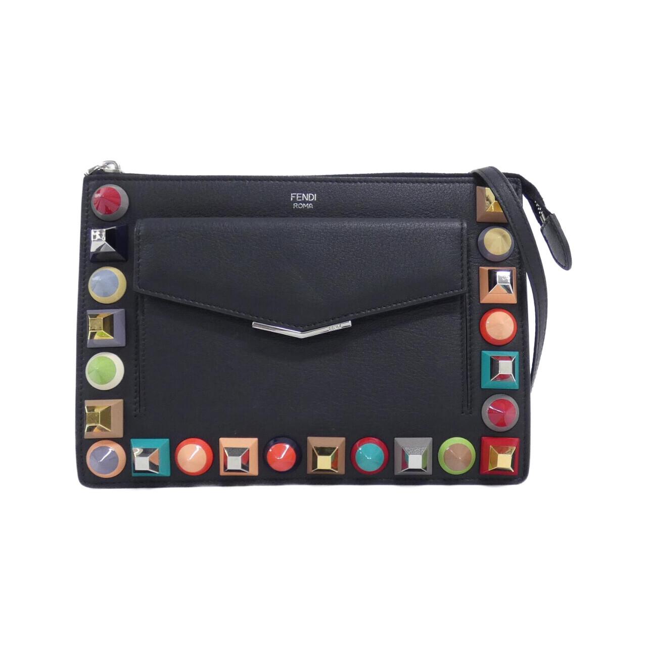 Fendi Luxury Leather Red Shoulder Bag Style 4