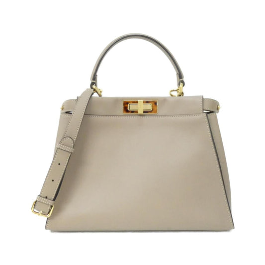 Fendi Peekaboo Leather Red Handbag Style 12
