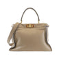 Fendi Peekaboo Leather Red Handbag Style 11