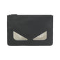 Fendi Luxury Leather Red Clutch Red
