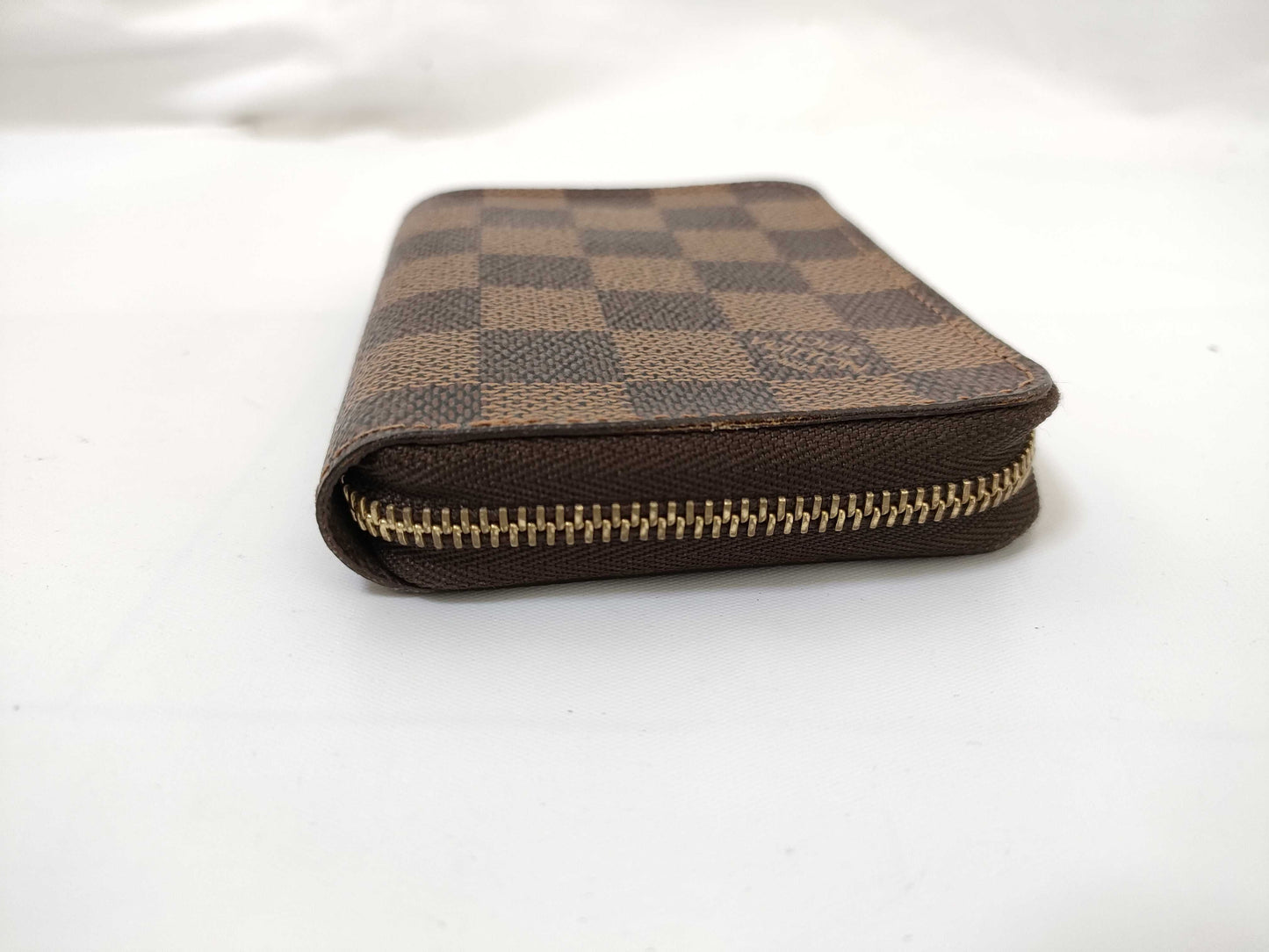 Louis Vuitton Zippy Coin Purse Damier Ebene EC-0431