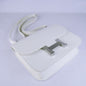 Luxury Hermes Constance Cowskin Leather Bag White Silver