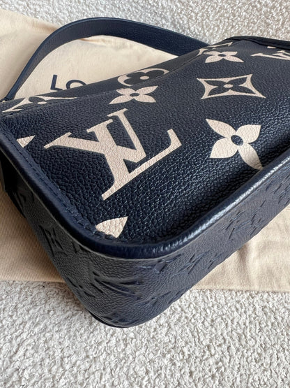 Louis Vuitton Diane Satchel Bicolour Empreinte (RRP £2,170)