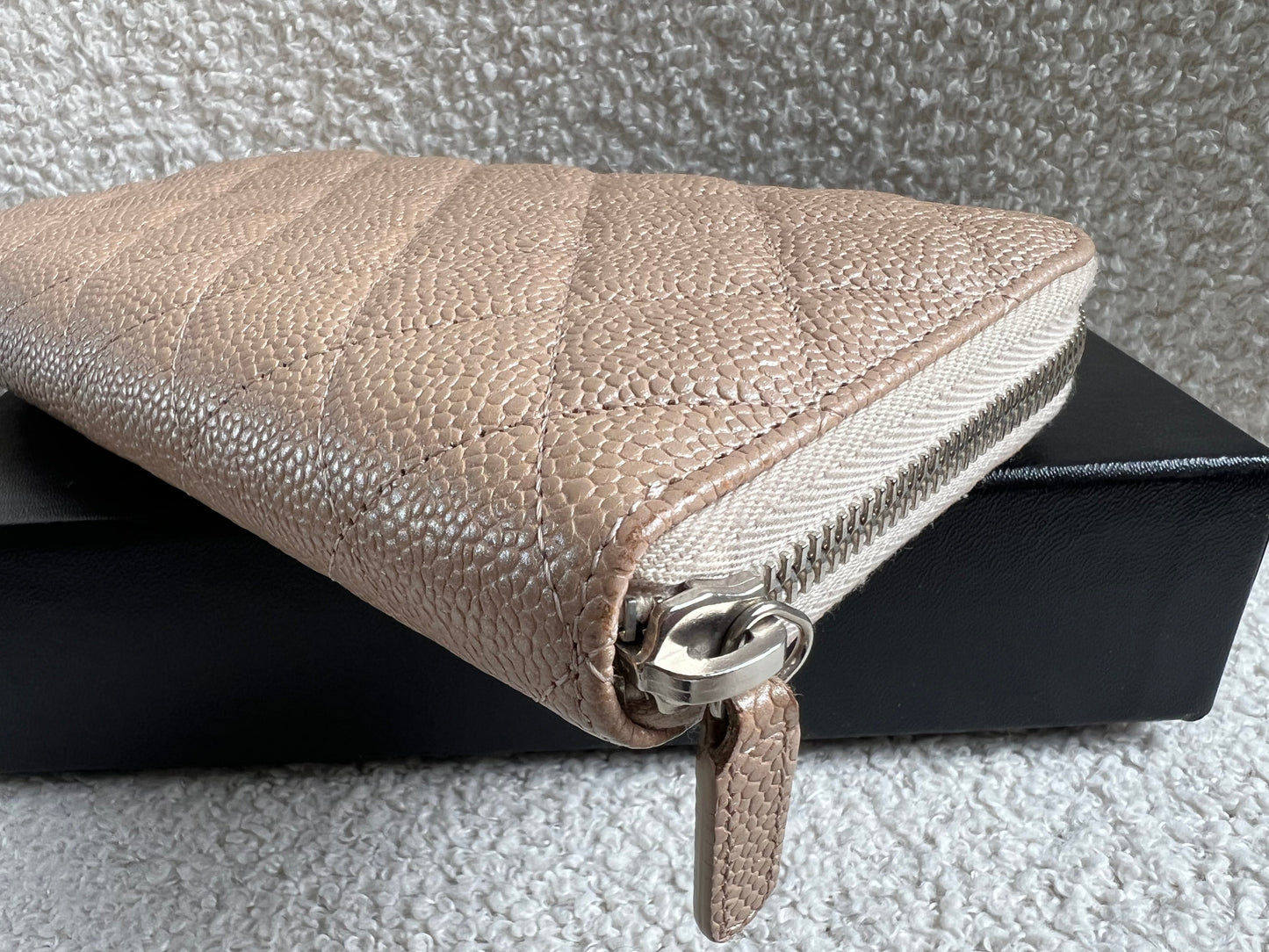Chanel Caviar Classic Long Zipped wallet (RRP £1150)