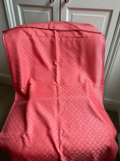Louis Vuitton Pink Monogram Shawl