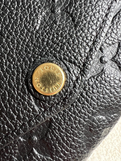 Louis Vuitton Key Pouch Black Empreinte
