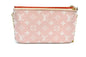 Louis Vuitton Pochette Giant Monogram Double Zip Red and Pink Coated Canvas Crossbody Bag