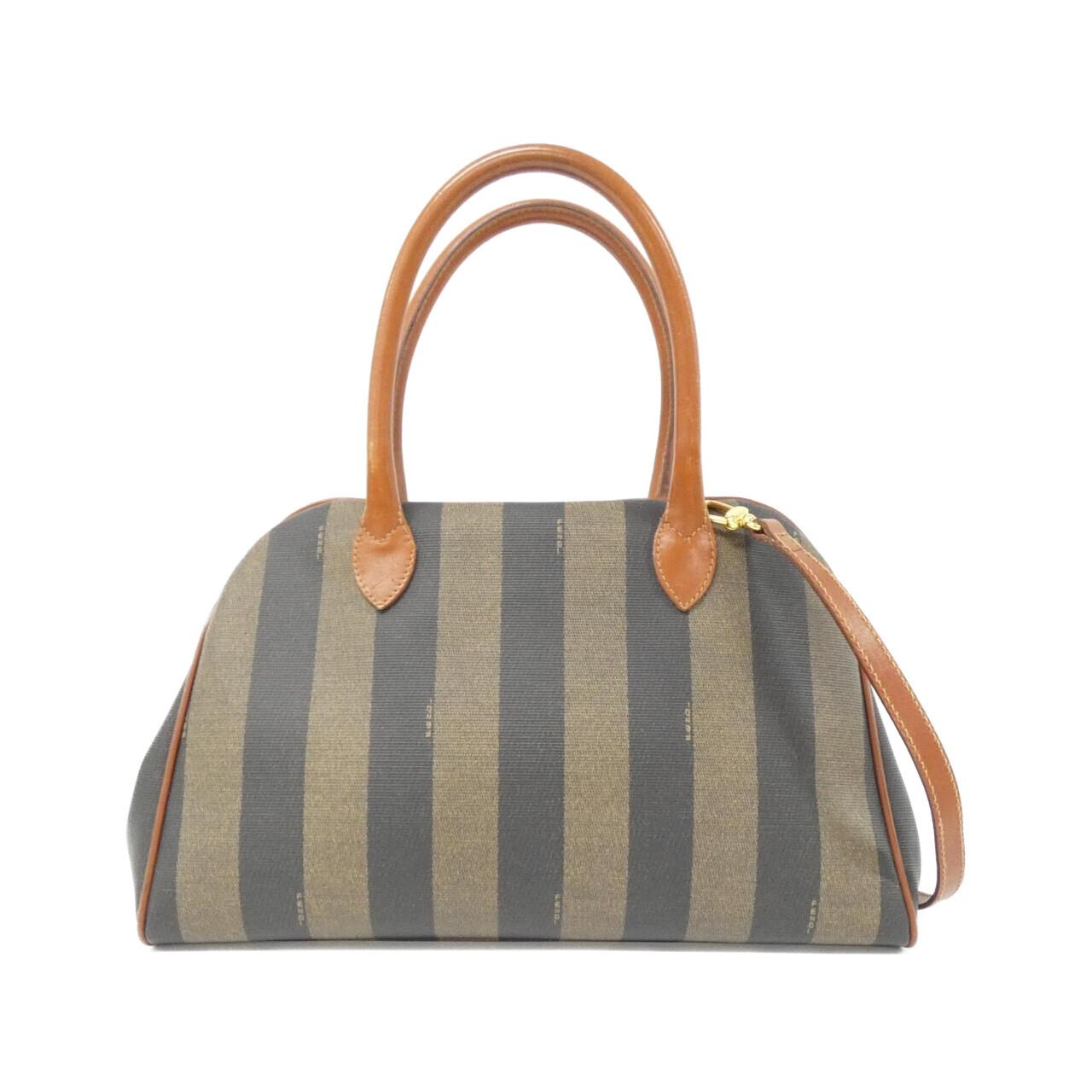 Fendi Luxury Canvas Red Handbag Style 23