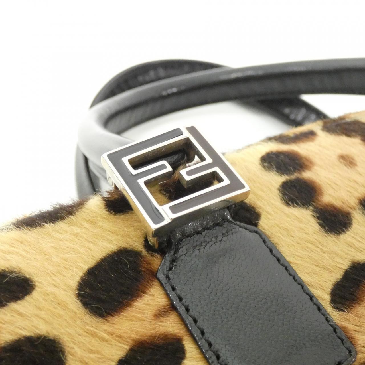 Fendi Peekaboo Leather Red Handbag Style 29