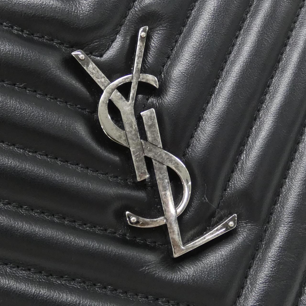 Saint Laurent Lou Red Shoulder Bag Red