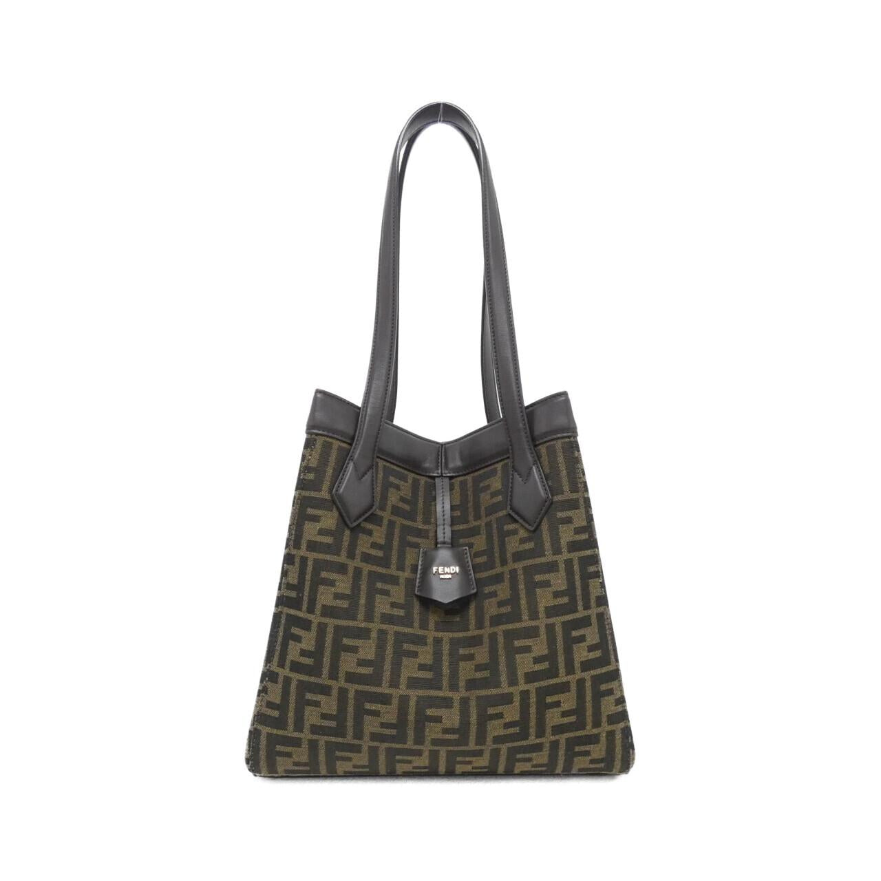 Fendi Luxury Canvas Red Shoulder Bag Style 46