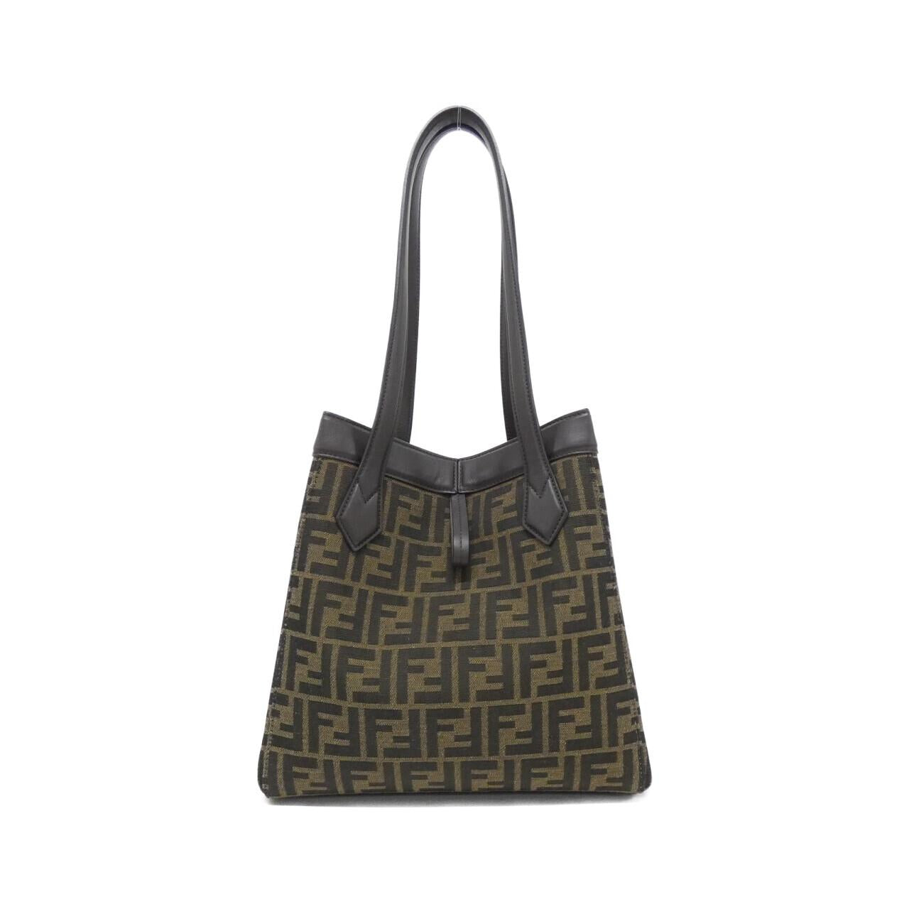 Fendi Luxury Canvas Red Shoulder Bag Style 46