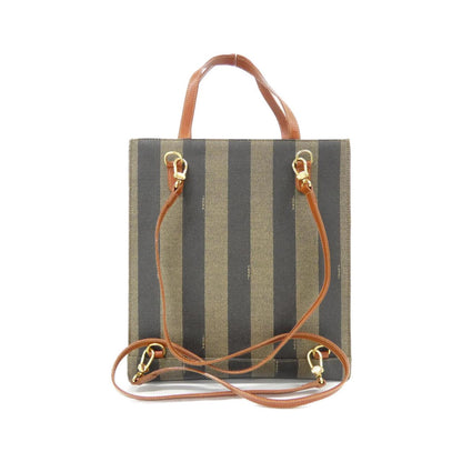 Fendi Luxury Canvas Red Backpack Style 2