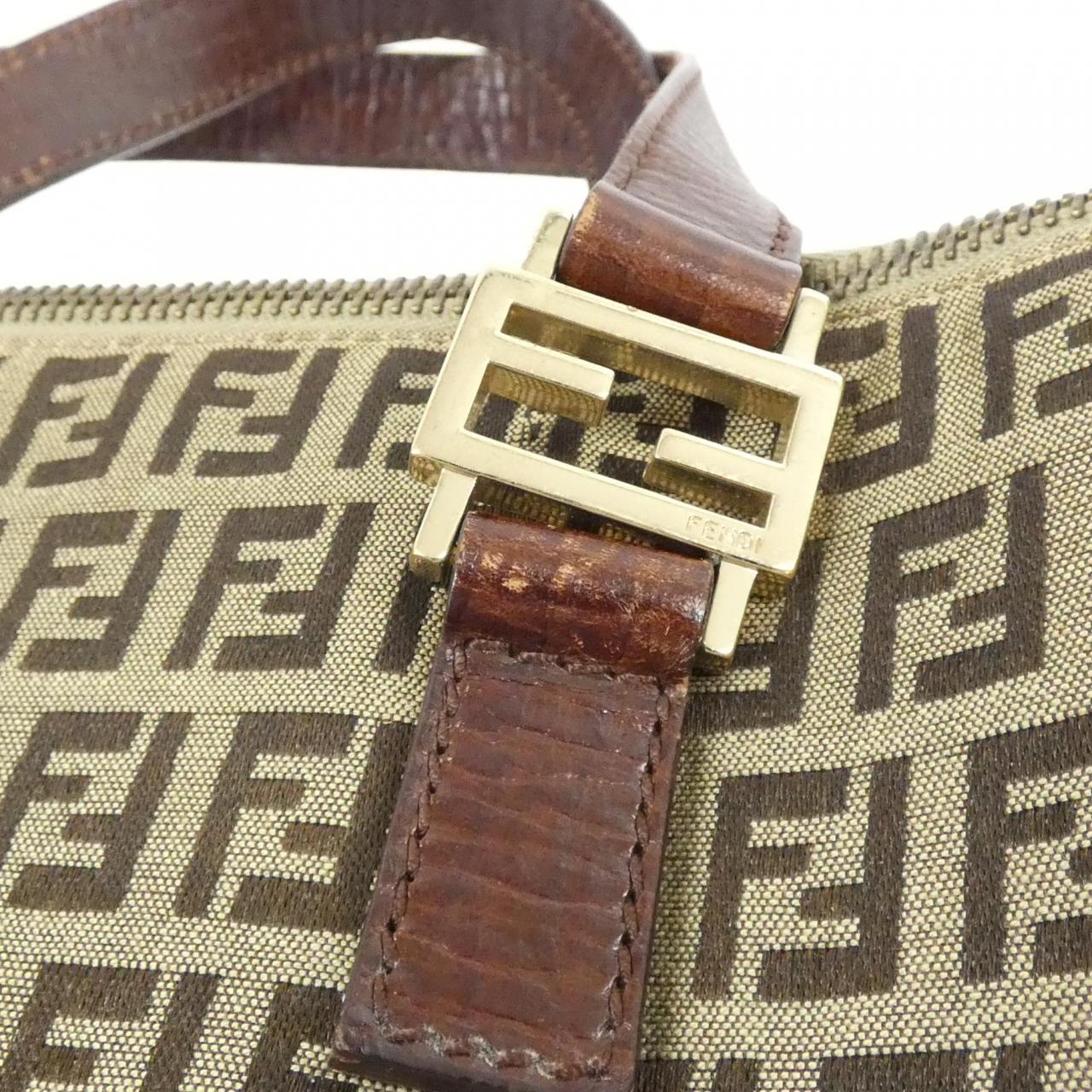 Fendi Luxury Canvas Red Handbag Style 19