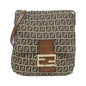 Fendi Luxury Canvas Red Shoulder Bag Style 44