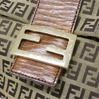 Fendi Luxury Canvas Red Shoulder Bag Style 44