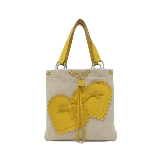Yves Saint Laurent Canvas Shoulder Bag