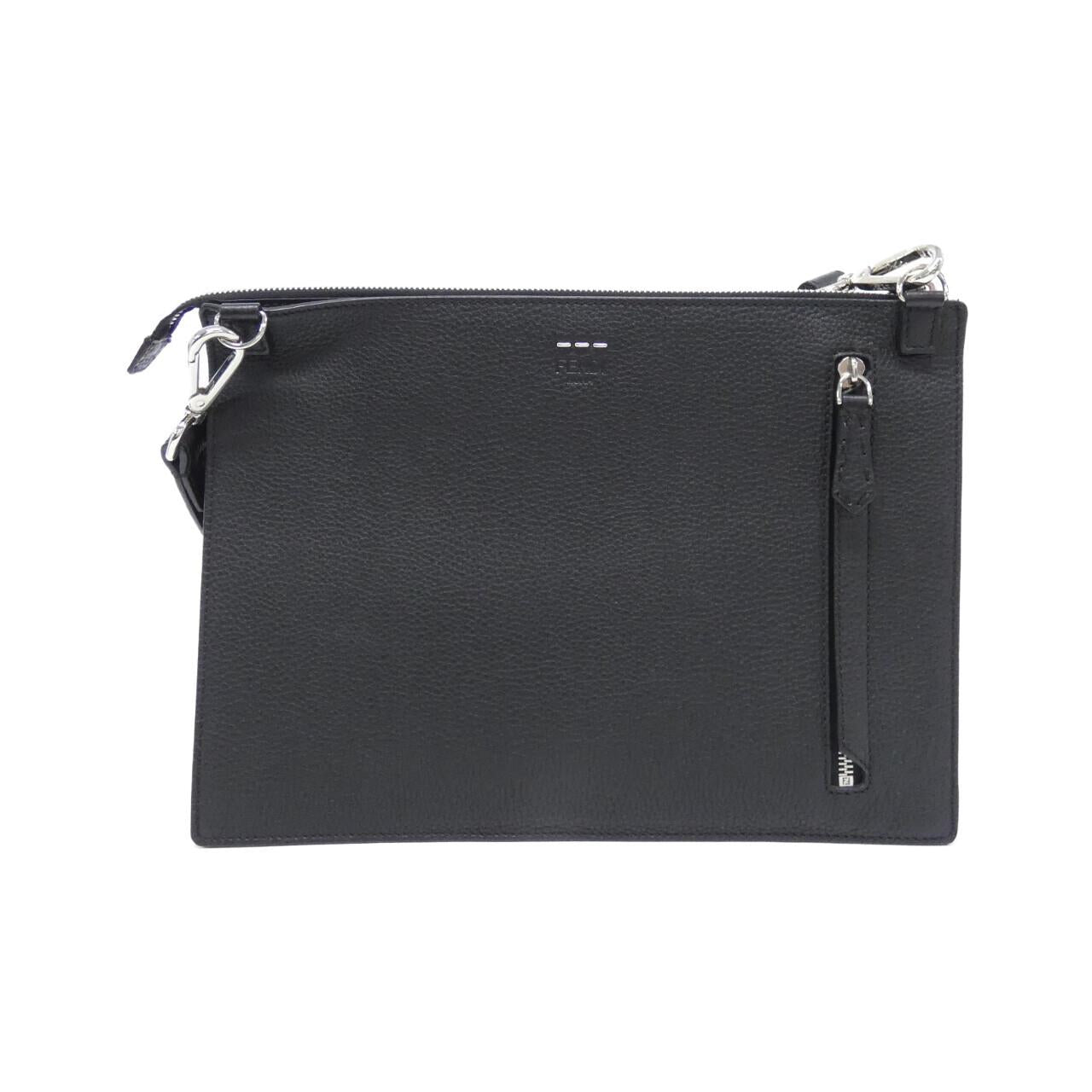 Fendi Leather Red Shoulder Bag Style 3