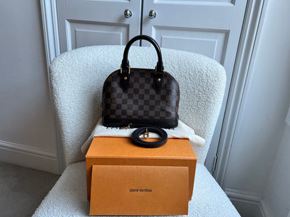 Louis Vuitton Alma BB Damier Ebene (RRP £1,450)