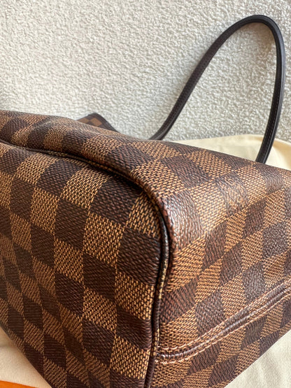 Louis Vuitton Neverfull MM Damier Ebene Rose Ballerine (RRP £1470)