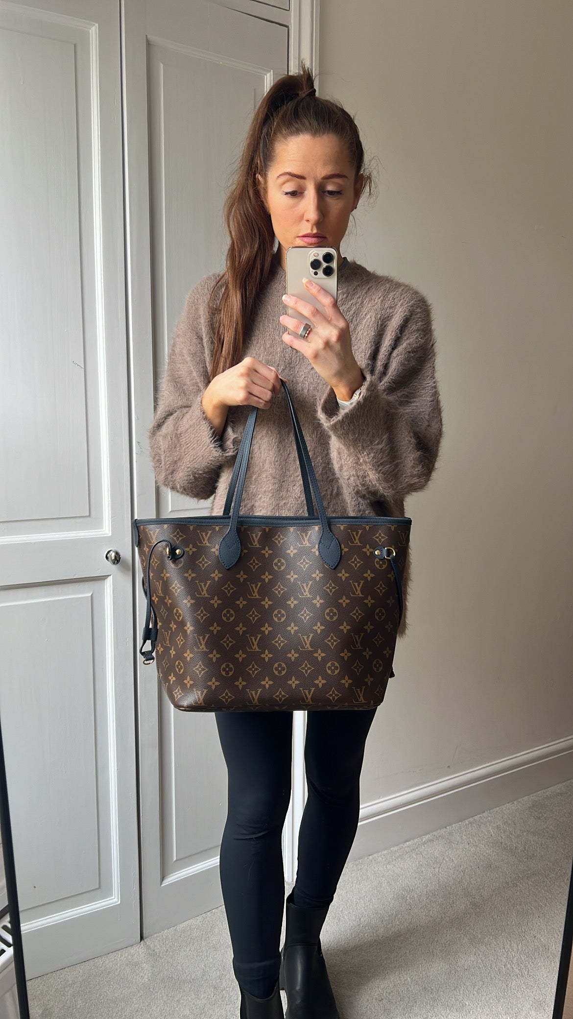 Louis Vuitton Neverfull MM Inside Out (RRP £2,280)